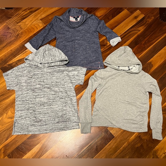 Athleta Other - Athleta and Gap Hoodie 3 pack size 8-10, EUC